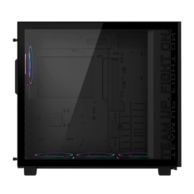 Компьютерный корпус GigaByte AORUS C400 GLASS, Без БП, 2xUSB3.0/Type-C, 4xARGB, Glass, Black, ATX