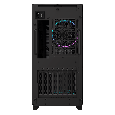 Компьютерный корпус GigaByte AORUS C400 GLASS, Без БП, 2xUSB3.0/Type-C, 4xARGB, Glass, Black, ATX