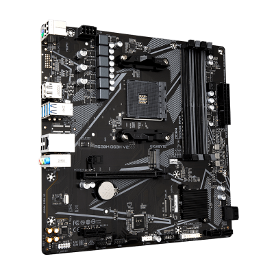 Материнская плата GIGABYTE A520M DS3H V2, AM4, 4xDDR4, PCIe3.0, DVI+HDMI, 4xSATA, M.2, GLAN, mATX Материнская плата GIGABYTE A520M DS3H V2, AM4, 4xDDR4, PCIe3.0, DVI+HDMI, 4xSATA, M.2, GLAN, mATX