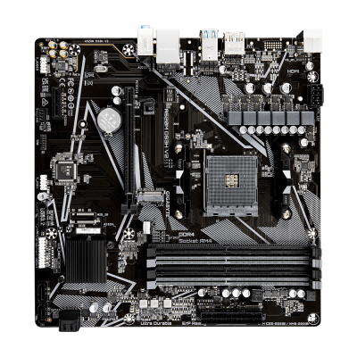 Материнская плата GIGABYTE A520M DS3H V2, AM4, 4xDDR4, PCIe3.0, DVI+HDMI, 4xSATA, M.2, GLAN, mATX Материнская плата GIGABYTE A520M DS3H V2, AM4, 4xDDR4, PCIe3.0, DVI+HDMI, 4xSATA, M.2, GLAN, mATX