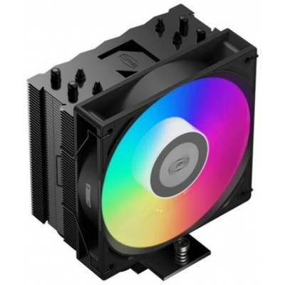 Кулер для процессора PCCooler RT400 ARGB BK, S1851/1700/1200/AM4/5, 500-2200rpm, 120cm, 235W, 4pin