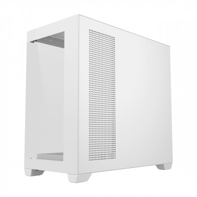 Компьютерный корпус FSP S340, Без БП, 2xUSB3.0, 3xFAN120 ARGB, 2xGlass, White, ATX