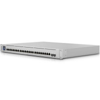Коммутатор UBIQUITI Enterprise 24 POE, 12x2,5Gb/s, 12x1000,2x10Gb/s SFP+, 400W (up to 34.2W channel)