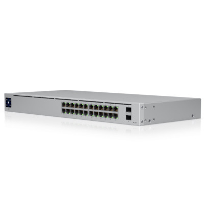 Коммутатор UBIQUITI, USW-24, 24x1000M, 2xSFP, Layer 2 Коммутатор UBIQUITI, USW-24, 24x1000M, 2xSFP, Layer 2