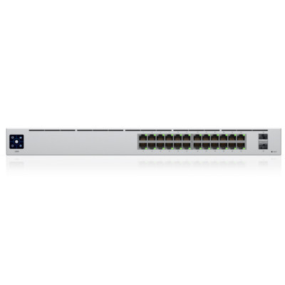 Коммутатор UBIQUITI, USW-24, 24x1000M, 2xSFP, Layer 2 Коммутатор UBIQUITI, USW-24, 24x1000M, 2xSFP, Layer 2