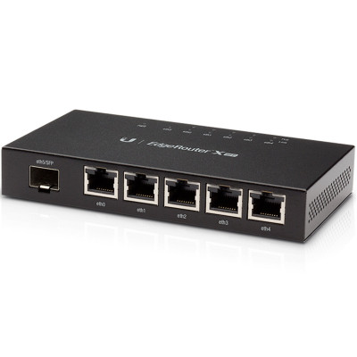 Маршрутизатор Ubiquiti EdgeRouter X SFP, 5x1000 LAN, 1xSFP, Passive PoE