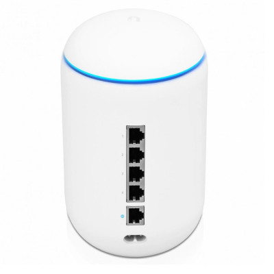 Маршрутизатор Ubiquiti UniFi Dream Machine, 4x1000 LAN, 1x1000 WAN, 802.11ac, Arm Cortex, 1700Mbit/s