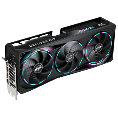 Видеокарта GIGABYTE AORUS GeForce RTX 5080 MASTER 16G, 16Gb/256bit, 1хHDMI+3xDP, PCIe5.0 Видеокарта GIGABYTE AORUS GeForce RTX 5080 MASTER 16G, 16Gb/256bit, 1хHDMI+3xDP, PCIe5.0