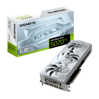 Видеокарта GIGABYTE GeForce RTX 5070 Ti EAGLE OC ICE SFF 16G, 16Gb/256bit, 1хHDMI+3xDP, PCIe5.0 Видеокарта GIGABYTE GeForce RTX 5070 Ti EAGLE OC ICE SFF 16G, 16Gb/256bit, 1хHDMI+3xDP, PCIe5.0