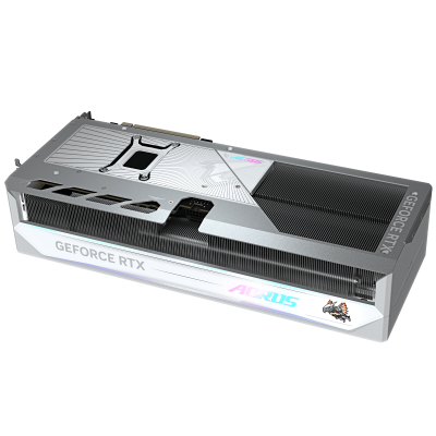 Видеокарта GIGABYTE AORUS GeForce RTX 5080 MASTER ICE 16G, 16Gb/256bit, 1хHDMI+3xDP, PCIe5.0 Видеокарта GIGABYTE AORUS GeForce RTX 5080 MASTER ICE 16G, 16Gb/256bit, 1хHDMI+3xDP, PCIe5.0