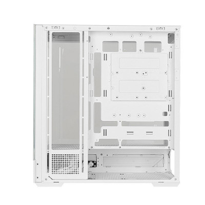 Компьютерный корпус Huntkey MVP Destiny, Без БП, 0.7mm, 1xType C, 2xUSB3.0, HD-Audio, ATX, White Компьютерный корпус Huntkey MVP Destiny, Без БП, 0.7mm, 1xType C, 2xUSB3.0, HD-Audio, ATX, White