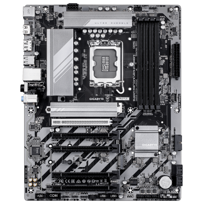 Материнская плата GIGABYTE B860 DS3H WIFI6, LGA1851, 4xDDR5, PCIe5.0, HDMI+DP, 2xM.2, 2.5Gb LAN, ATX