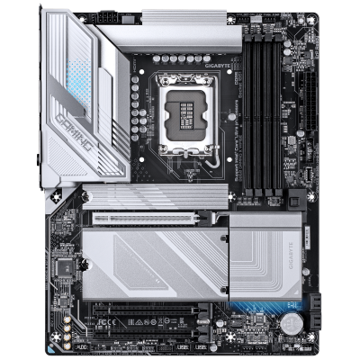 Материнская плата GIGABYTE B860 GAMING X WIFI6E, LGA1851, 4xDDR5, PCIe5.0, HDMI+DP+USB4, 2xM.2, ATX Материнская плата GIGABYTE B860 GAMING X WIFI6E, LGA1851, 4xDDR5, PCIe5.0, HDMI+DP+USB4, 2xM.2, ATX