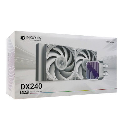 Водяное охлаждение ID-Cooling DX240 MAX White, for S1700/1200/1851/115x/AMD