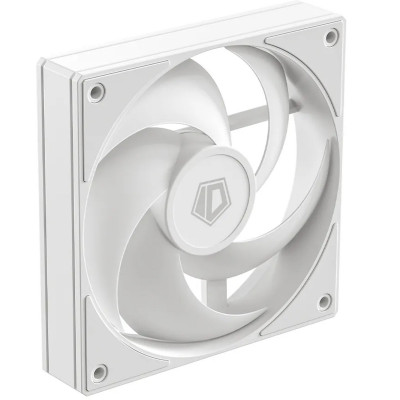 Кулер для корпуса ID-Cooling AS-120-W, 12cm, 2000rpm, 58CFM, 27.2dBA, white, 4pin