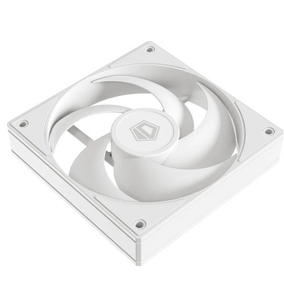 Кулер для корпуса ID-Cooling AS-120-W, 12cm, 2000rpm, 58CFM, 27.2dBA, white, 4pin