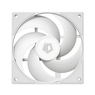 Кулер для корпуса ID-Cooling AS-120-W, 12cm, 2000rpm, 58CFM, 27.2dBA, white, 4pin