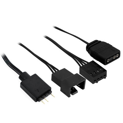 Кулер для корпуса ID-Cooling TF-12025-PRO ARGB REVERSE, 12cm, 500-1800rpm, 82.5CFM, 4+3pin