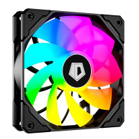 Кулер для корпуса ID-Cooling TF-12025-PRO ARGB REVERSE, 12cm, 500-1800rpm, 82.5CFM, 4+3pin