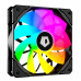 Кулер для корпуса ID-Cooling TF-12025-PRO ARGB REVERSE, 12cm, 500-1800rpm, 82.5CFM, 4+3pin