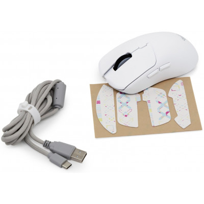 Мышь AULA SC580X, PAW3325-10000dpi, 1000Hz, 500mAh, 2.4/BT/cable, 6 buttons, Lightweight(84g), White Мышь AULA SC580X, PAW3325-10000dpi, 1000Hz, 500mAh, 2.4/BT/cable, 6 buttons, Lightweight(84g), White