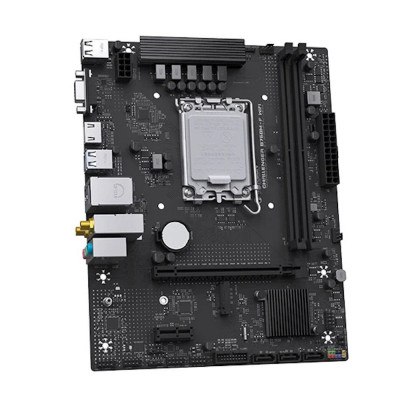 Материнская плата MaxSun Challenger B760M-F WIFI, LGA1700, 2xDDR4, PCIe4.0, HDMI+VGA, M.2, mATX