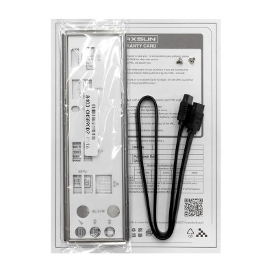 Материнская плата MaxSun Challenger Z890M, LGA1851, 2xDDR5, PCIe5.0, HDMI+DP, 2xM.2, mATX