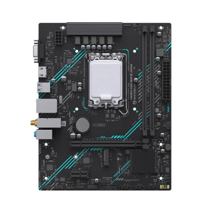 Материнская плата MaxSun MS-H610M 666 WIFI6 ARGB, LGA1700 H610, 2xDDR4, PCIe4.0, HDMI+VGA, M.2, mATX Материнская плата MaxSun MS-H610M 666 WIFI6 ARGB, LGA1700 H610, 2xDDR4, PCIe4.0, HDMI+VGA, M.2, mATX