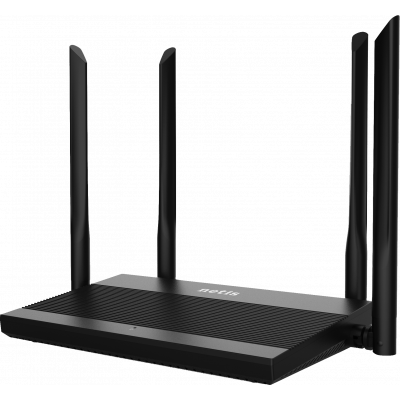 Wi-Fi роутер Netis N3 v2, WiFi 5, AC1200, 300+867 Мбит/с, 3x1000 LAN, IP-TV, TR069, Easy Mesh
