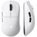 Мышь MCHOSE M7 Ultra, PAW3950-42Kdpi, 8000Hz, 500mAh, 2.4/BT/USB, 5buttons-60M, Light(55g), White