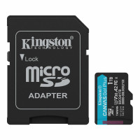 Карта памяти MicroSD, Kingston Canvas Go! Plus Gen4, 1TB, SDCG4/1TB, Class 10, UHS-I, R200/W160