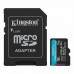 Карта памяти MicroSD, Kingston Canvas Go! Plus Gen4, 1TB, SDCG4/1TB, Class 10, UHS-I, R200/W160