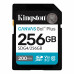 Карта памяти SD, Kingston Canvas Go! Plus, 256GB, SDG4/256GB, Class 10, UHS-I, R200/W160