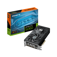 Видеокарта GIGABYTE GeForce RTX 5060 EAGLE OC 8G, 8Gb/128bit, 1хHDMI+3xDP, PCIe5.0 Видеокарта GIGABYTE GeForce RTX 5060 EAGLE OC 8G, 8Gb/128bit, 1хHDMI+3xDP, PCIe5.0
