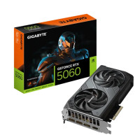 Видеокарта GIGABYTE GeForce RTX 5060 WINDFORCE OC 8G, 8Gb/128bit, 1хHDMI+3xDP, PCIe5.0