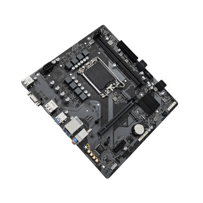 Материнская плата GIGABYTE B760M E, LGA1700, B760, PCIe4.0, 2xDDR5, D-SUB+HDMI+DP, 2xM.2, mATX Материнская плата GIGABYTE B760M E, LGA1700, B760, PCIe4.0, 2xDDR5, D-SUB+HDMI+DP, 2xM.2, mATX