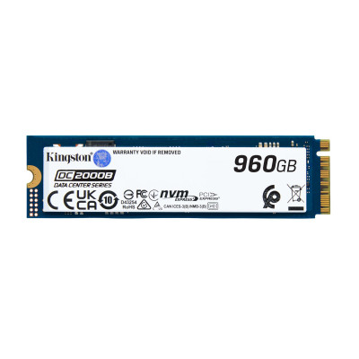 Твердотельный накопитель SSD 960 Gb, M.2 2280, Kingston DC2000B, SEDC2000BM8/960G, PCIe4 7000R/1300W