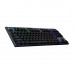 Клавиатура Logitech G915 X Lightspeed TKL, GL Clicky switch, 87 keys, EN, 2.4GHz/BT/Cable, Черный