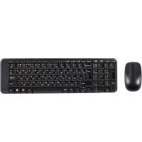 Клавиатура+мышь Logitech MK220 Wireless, 105 keys, EN/RU, 2xAAA, 1000DPI, 2xAA, 2.4 GHz USB, Черный Клавиатура+мышь Logitech MK220 Wireless, 105 keys, EN/RU, 2xAAA, 1000DPI, 2xAA, 2.4 GHz USB, Черный