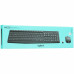 Клавиатура+мышь Logitech MK235 Wireless, 101 keys, EN/RU, 2xAAA, 1000DPI, 1xAA, 2.4 GHz USB, Черный