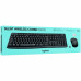 Клавиатура+мышь Logitech MK295 Silent, 111 keys, EN/RU, 2xAAA, 1000DPI, 1xAA, 2.4 GHz USB, Черный