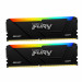Модуль памяти Kingston Fury Beast RGB KF432C16BB12AK2/32WP DDR4 DIMM 32Gb(2x16Gb) 3200MHz CL16