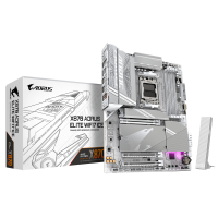 Материнская плата GIGABYTE X870 AORUS ELITE WIFI7 ICE, AM5 X870, 4xDDR5, HDMI+2xUSB4, 4xM.2, ATX Материнская плата GIGABYTE X870 AORUS ELITE WIFI7 ICE, AM5 X870, 4xDDR5, HDMI+2xUSB4, 4xM.2, ATX