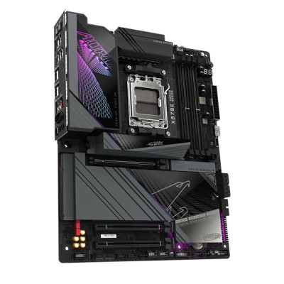 Материнская плата GIGABYTE X870E AORUS MASTER, AM5 X870, 4xDDR5, PCIe5.0, HDMI+2xUSB4, 4xM.2, ATX