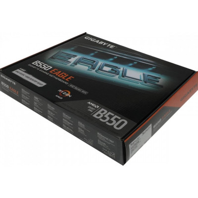 Материнская плата GIGABYTE B550 EAGLE, AM4, B550, 4xDDR4, PCIe4.0, HDMI, 2xM.2, GLAN, ATX