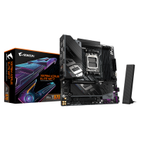 Материнская плата GIGABYTE X870M AORUS ELITE WF7, AM5, X870, 4xDDR5, 2xHDMI+2xUSB4, 2xM.2, mATX