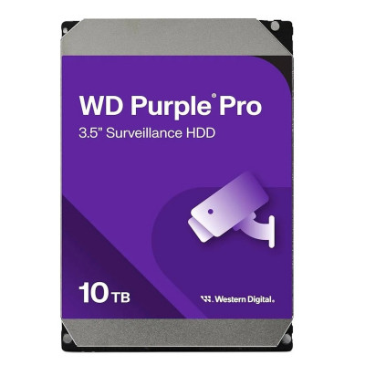 Жёсткий диск HDD 10 Tb SATA 6Gb/s Western Digital Purple Pro WD102PURP 3.5