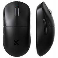 Мышь MCHOSE A7 Pro, Black, PAW3395-26Kdpi, 500mAh, 2.4/BT/USB, 59g