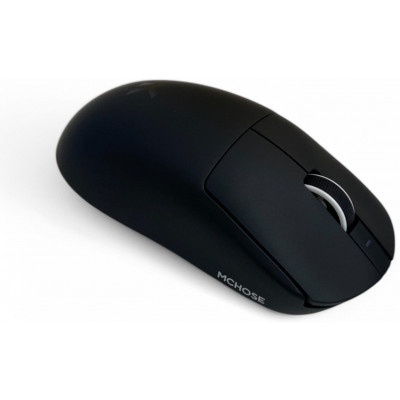 Мышь MCHOSE A7 Pro, Black, PAW3395-26Kdpi, 500mAh, 2.4/BT/USB, 59g