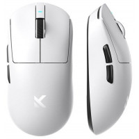 Мышь MCHOSE A7 Pro, White, PAW3395-26Kdpi, 500mAh, 2.4/BT/USB, 59g